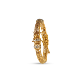 Intricate Gold-Plated Designer Bangles